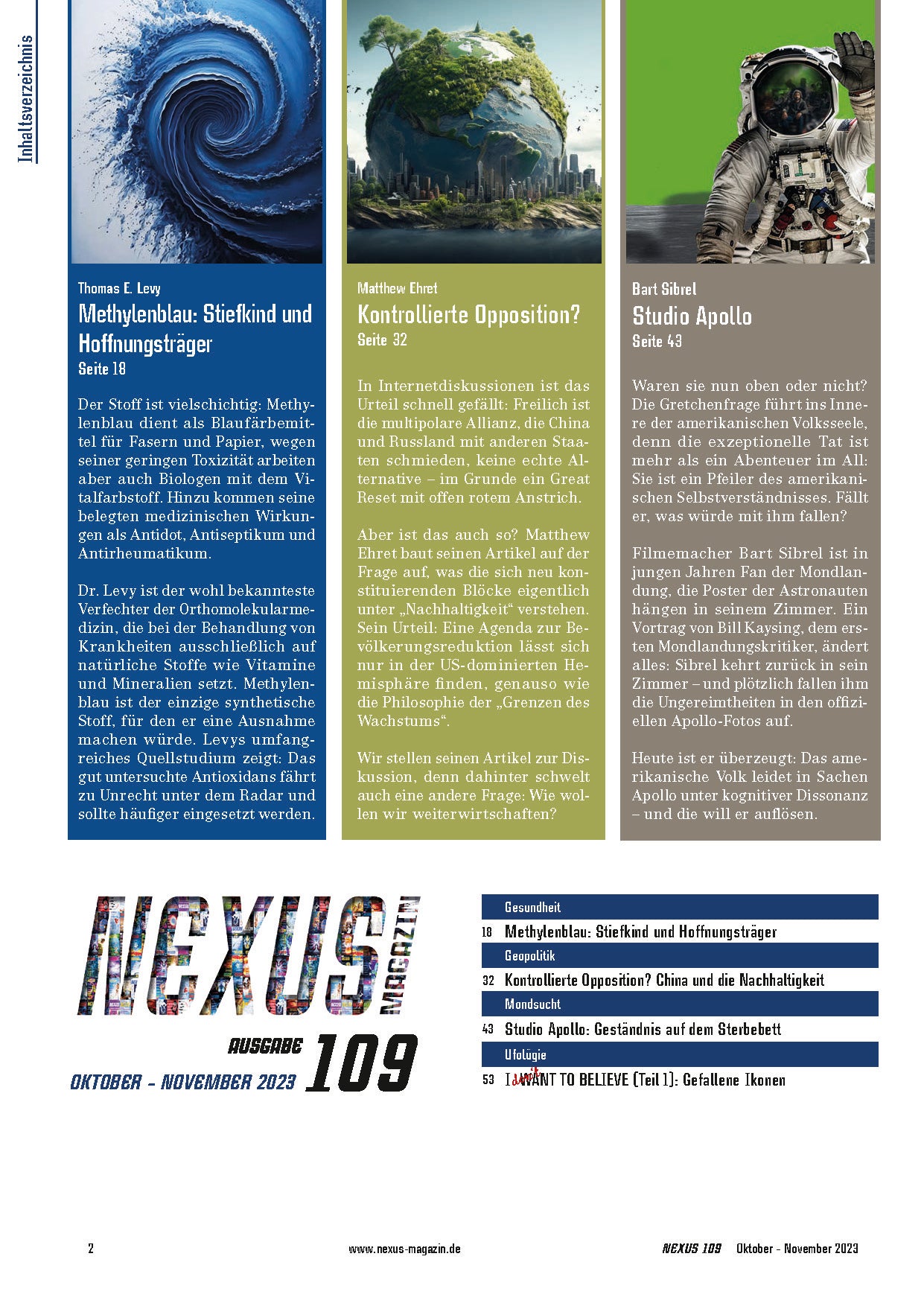 NEXUS-Magazin 109