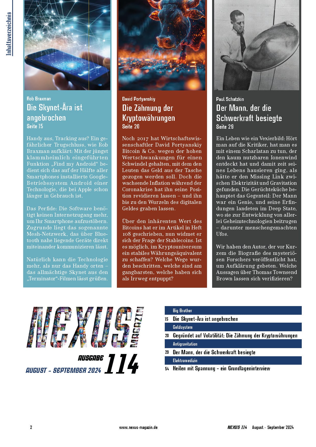 NEXUS-Magazin 114