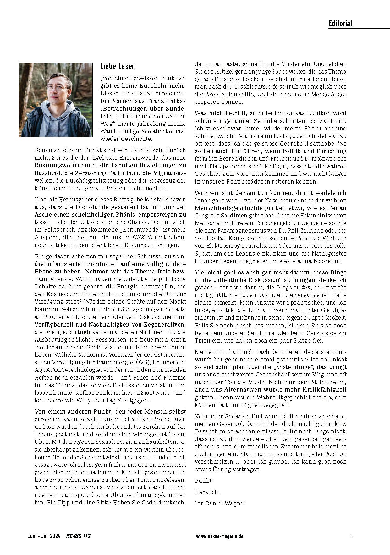NEXUS-Magazin 113