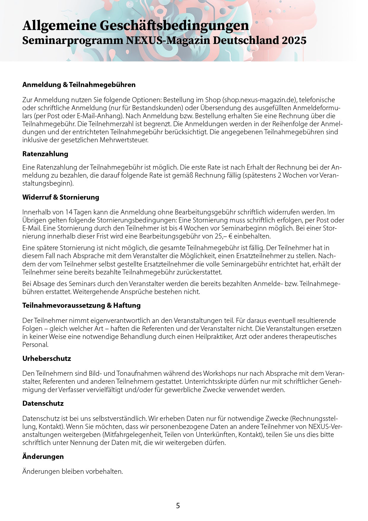 Universalbiologie - Grundlagenseminar