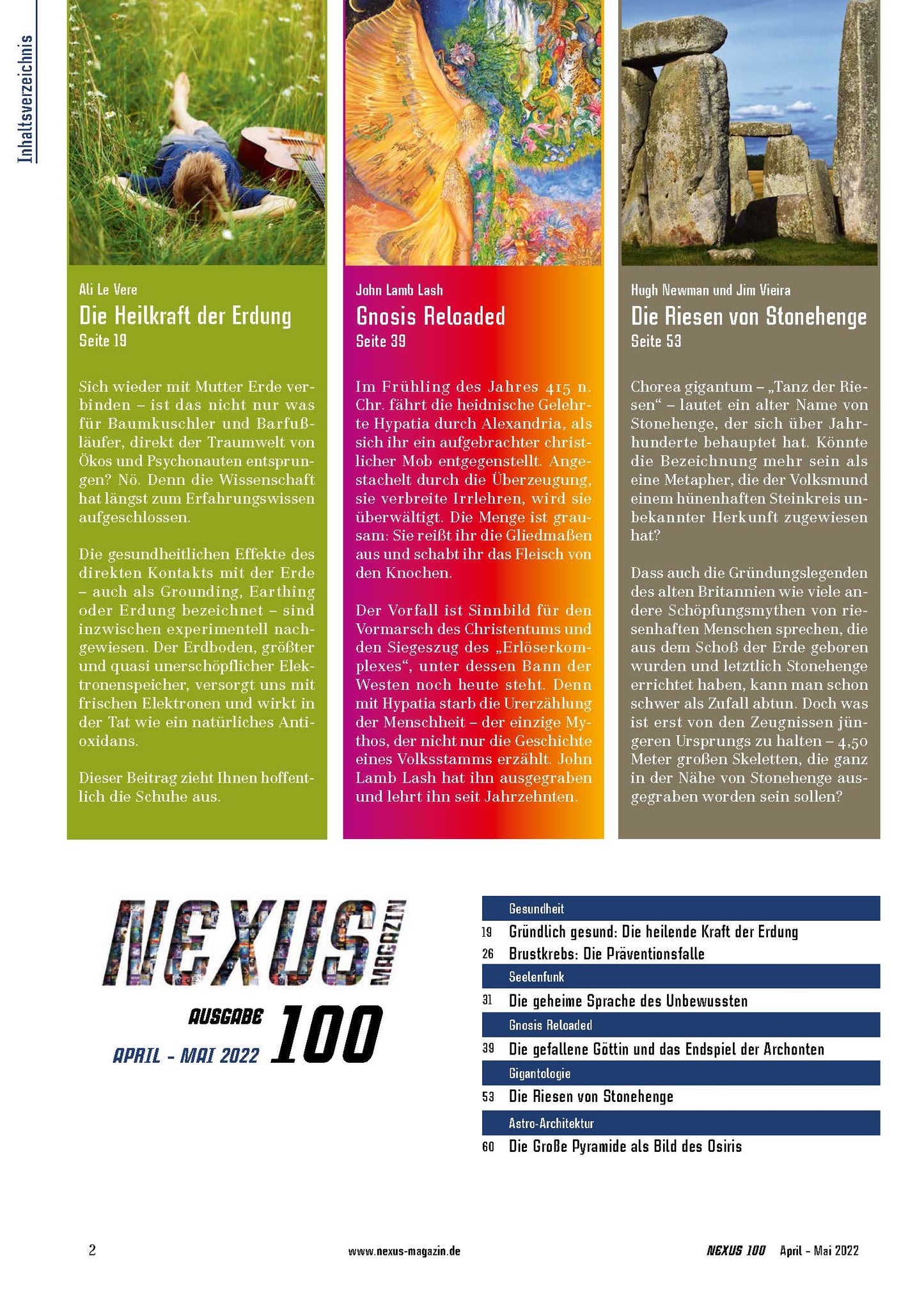 NEXUS-Magazin 100