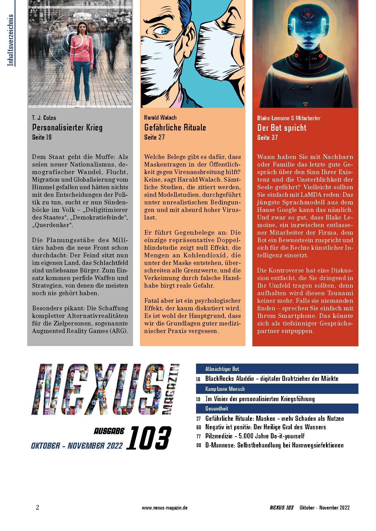 NEXUS-Magazin 103
