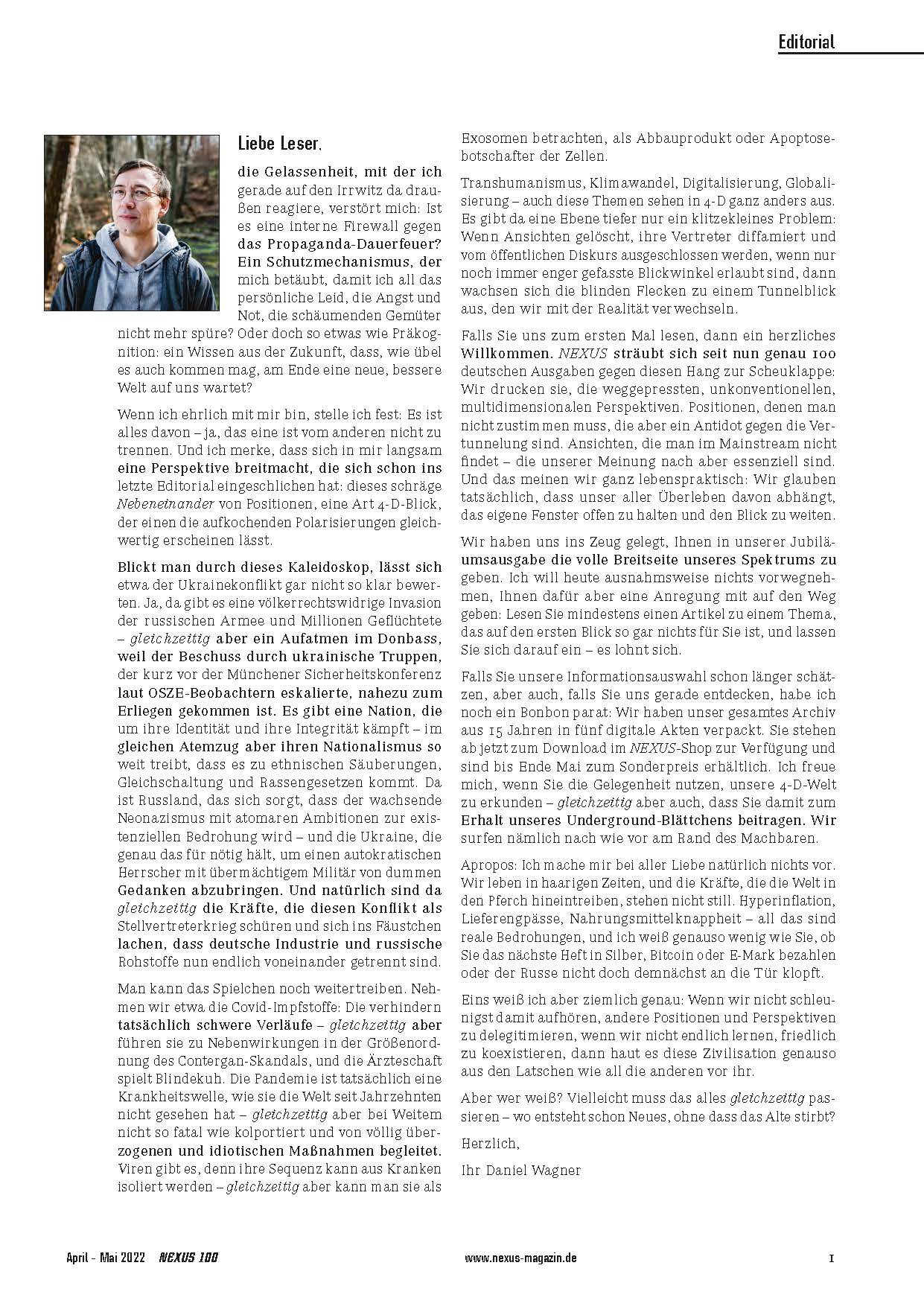 NEXUS-Magazin 100
