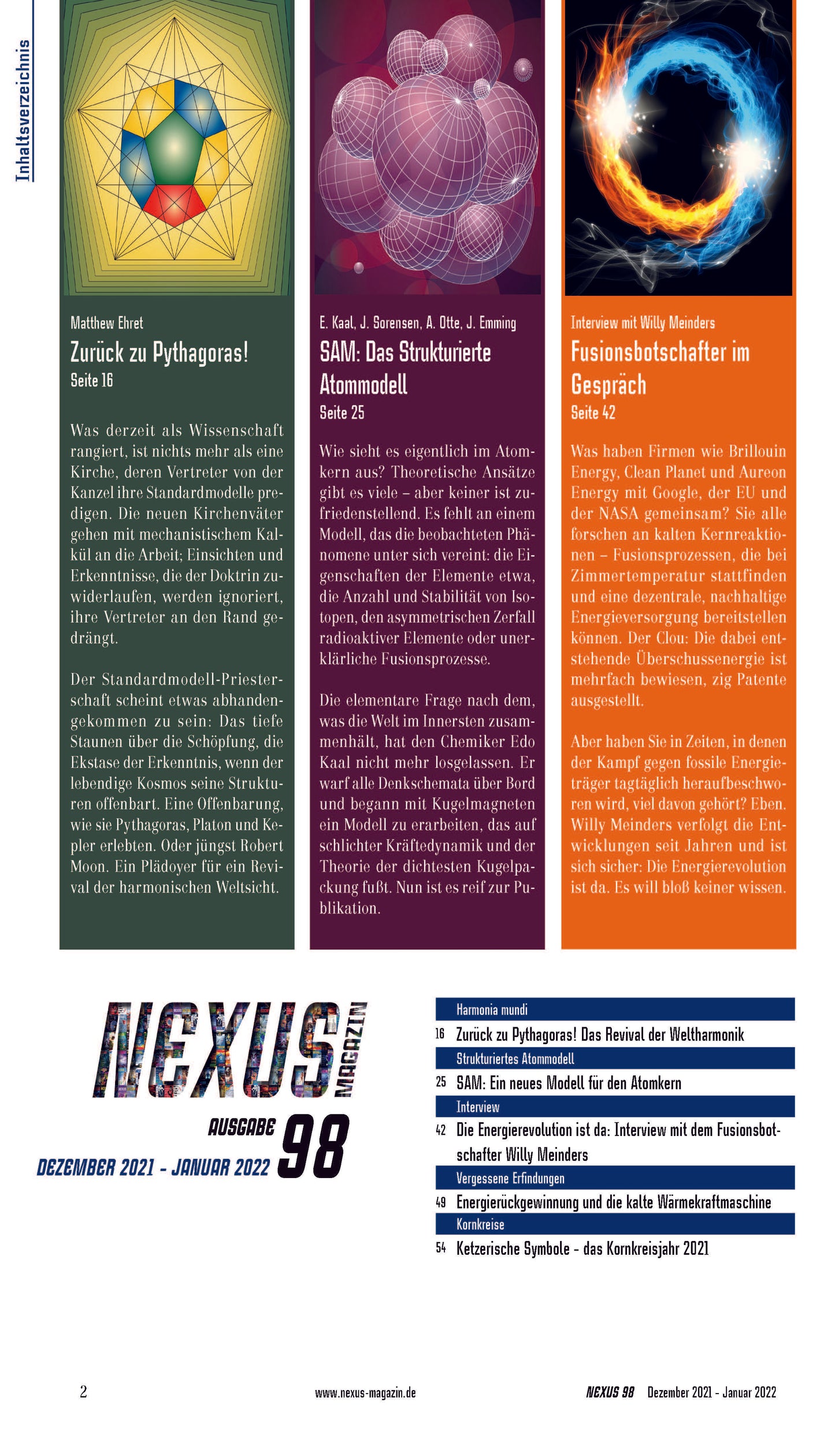 NEXUS-Magazin 98