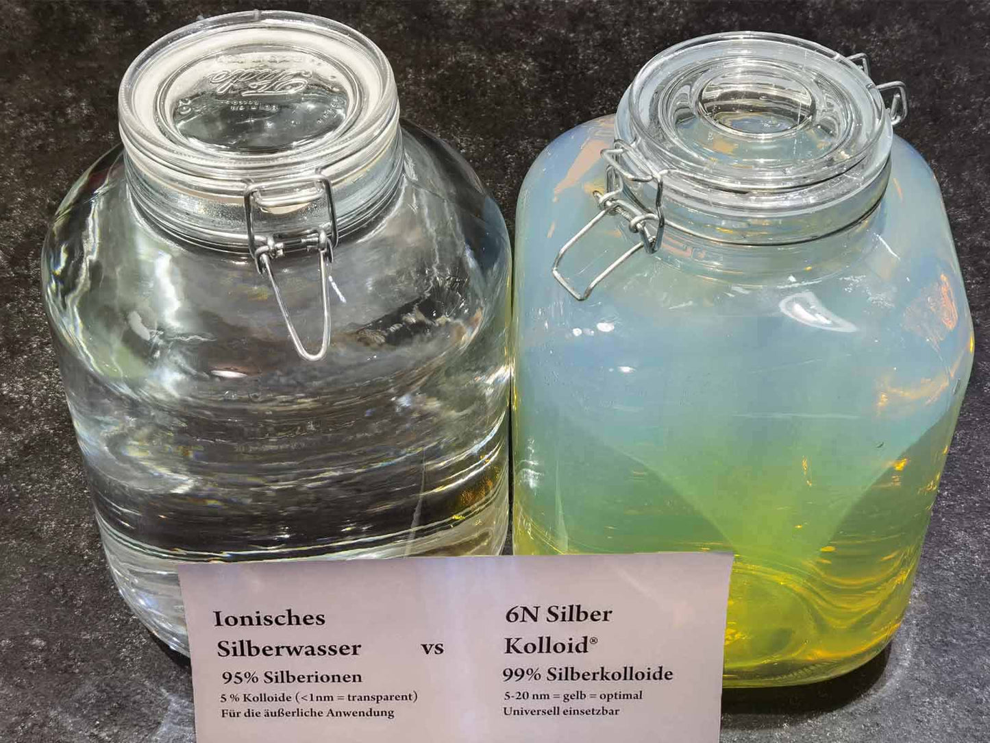 6N Silber® ionisches Silberwasser