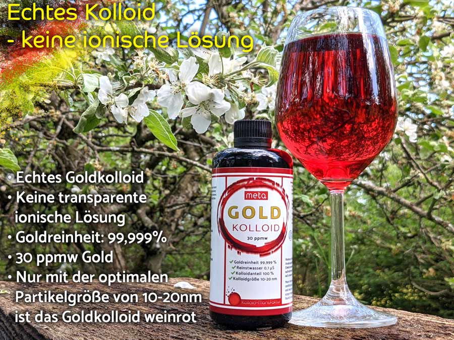 meta Goldkolloid (30 ppmw)