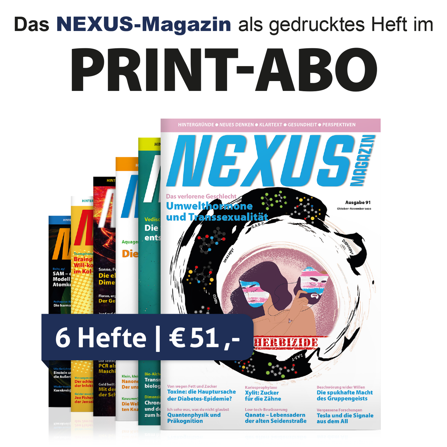 NEXUSMagazin Jahresabonnement (Print)