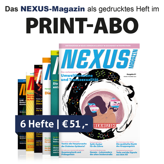 NEXUS-Magazin Jahresabonnement (Print)